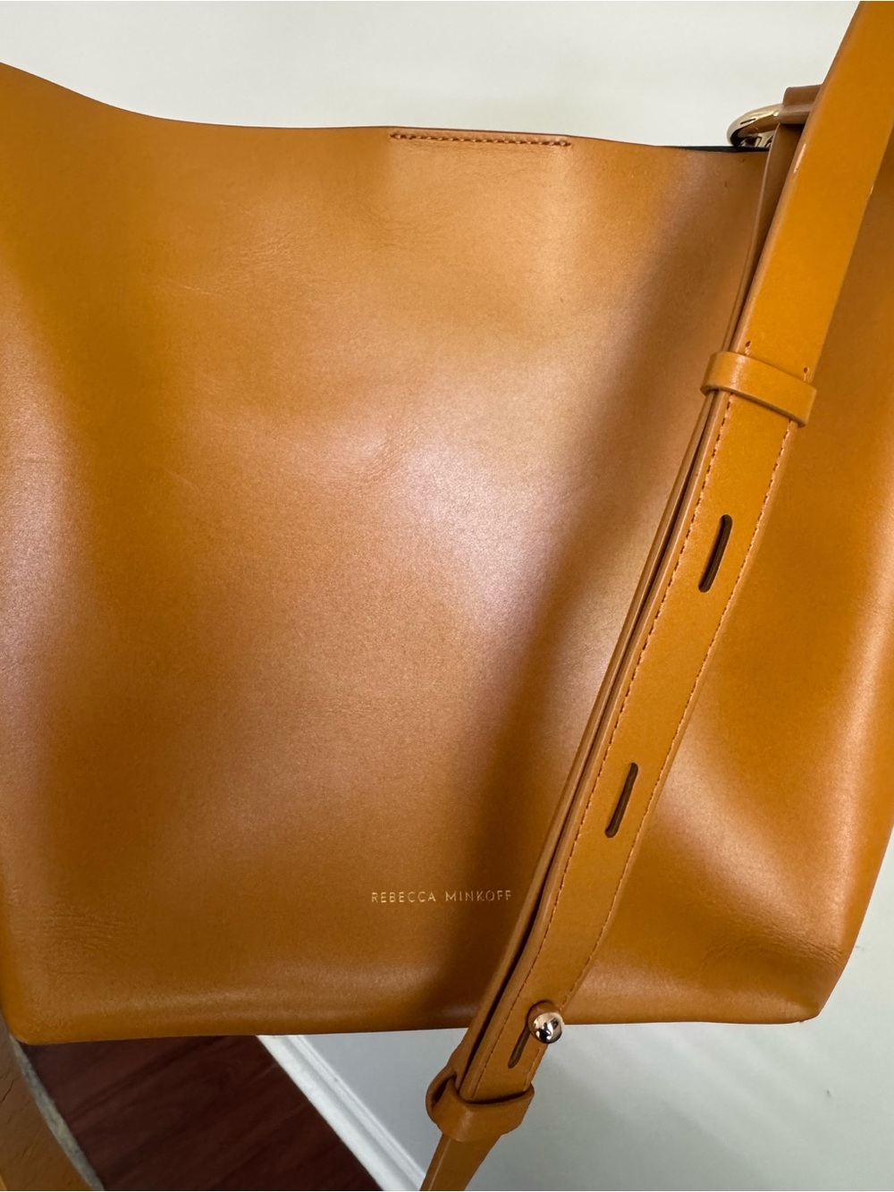 Rebecca Minkoff Tan Leather Hobo Shoulder Bag